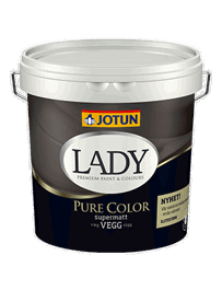 Jotun Lady pure color supermatt väggfärg