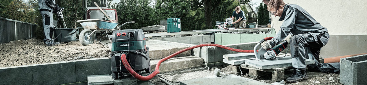 metabo verktyg på arbetsplats